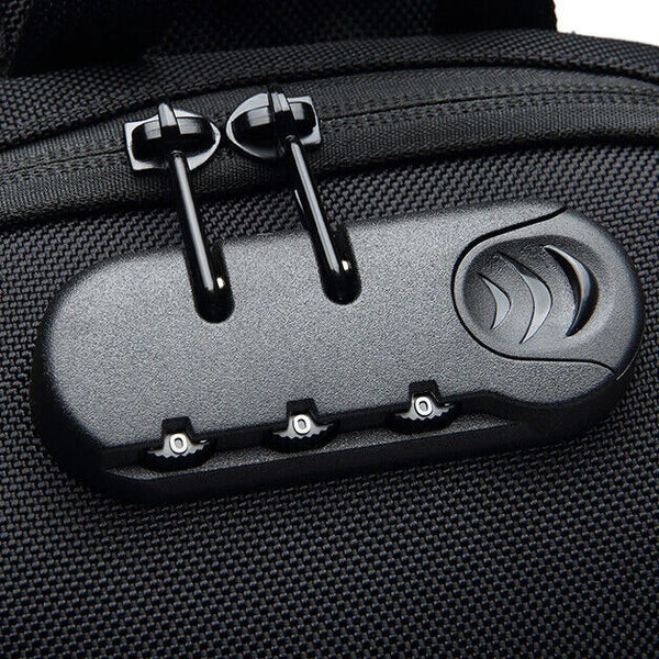 🔐 Anti-Theft Crossbody Charging Bag