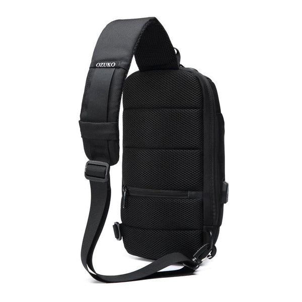 🔐 Anti-Theft Crossbody Charging Bag