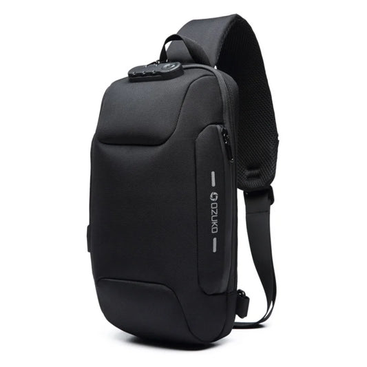 🔐 Anti-Theft Crossbody Charging Bag