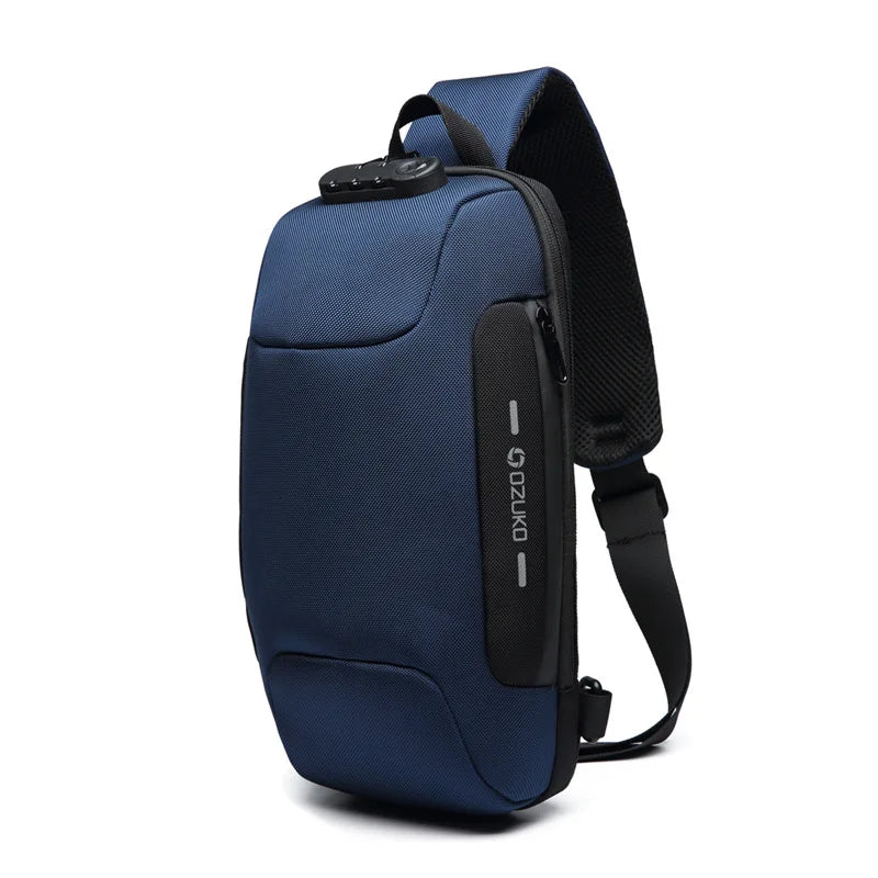 🔐 Anti-Theft Crossbody Charging Bag